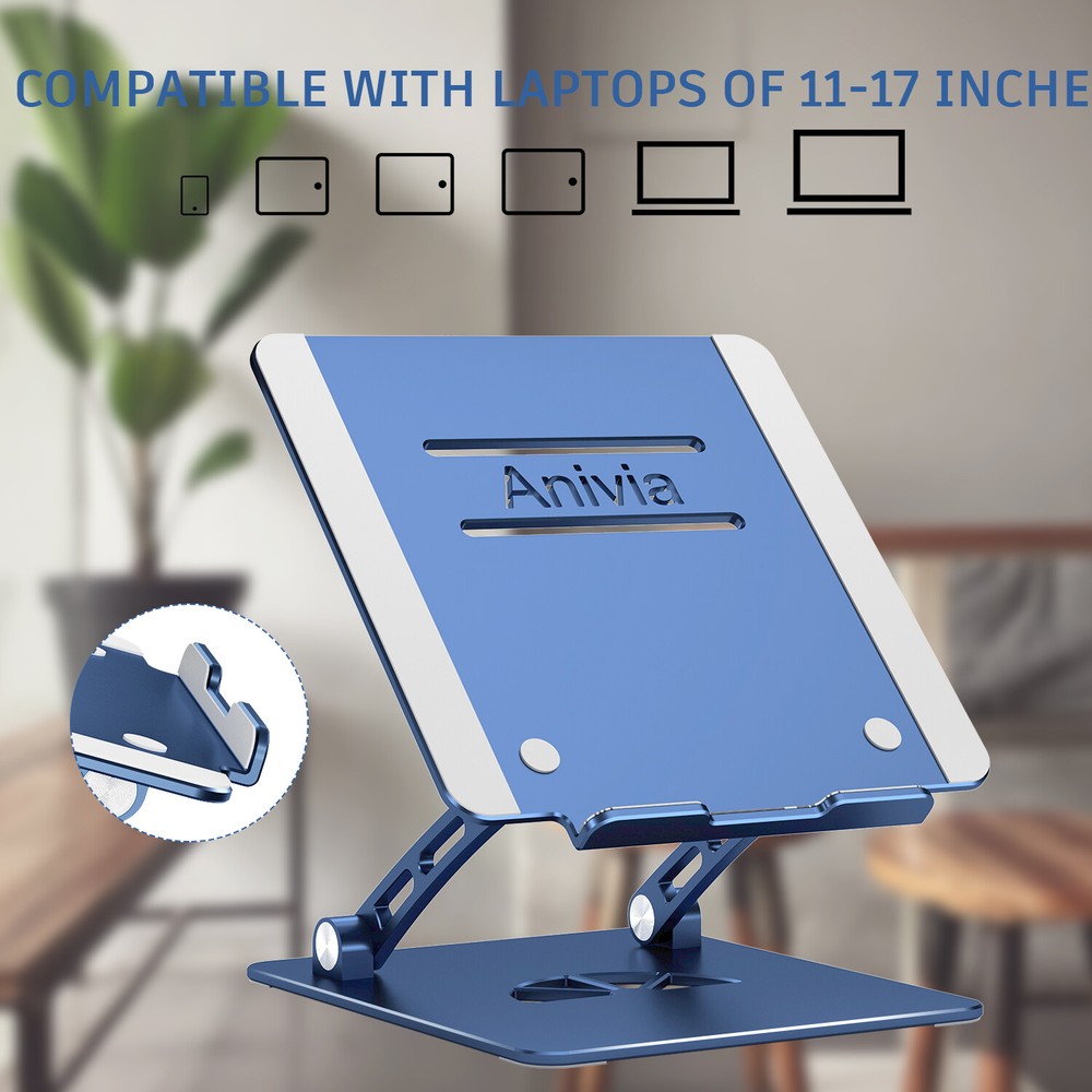 Portable Adjustable Notebook Table Bracket Stand Holde Folding Laptop Riser