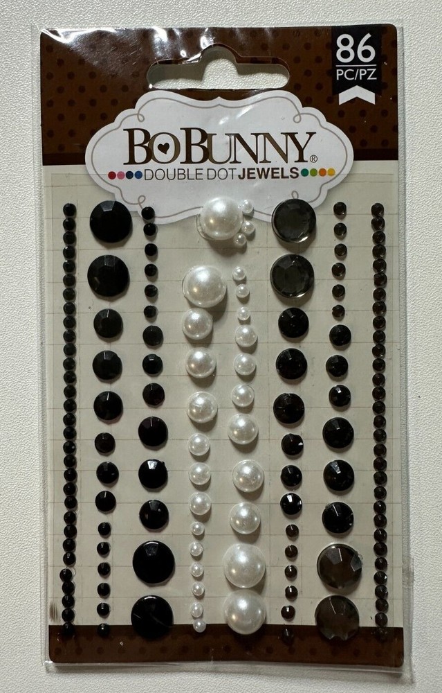 Bo Bunny Double Dot Jewels-Multiple Variations Available-You Choose