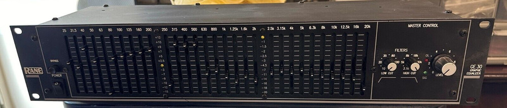 Rane GE 30 Graphic Equalizer.  Came from working rack but untested.