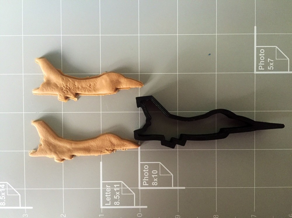 F16 Aircraft Cookie Cutter