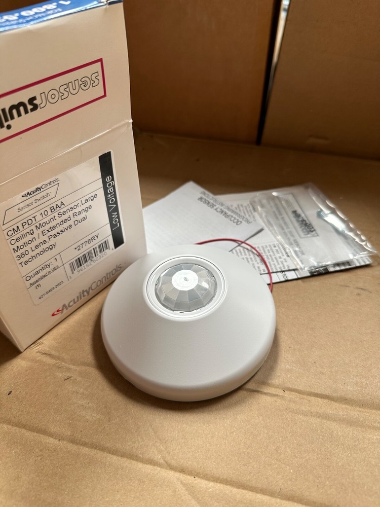 Acuity Sensor Switch CM PDT 10 BAA Large Motion Extended Range New in Box 🌟📦