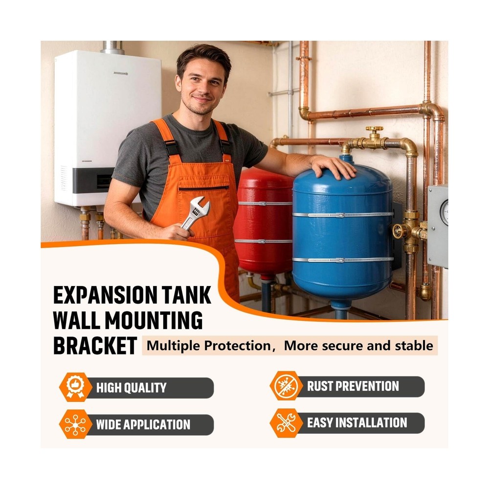 Expansion Tank Mounting Bracket for Hot Water Heater -Thermal Expansion Tank ...