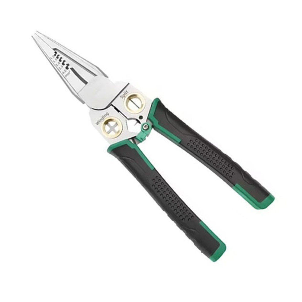 Ergonomically Designed Electrician's Plier for Quick Wire Stripping Tasks