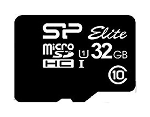 Silicon Power microSD Card 32GB Class 10 UHS-1 Compatible, Maximum Read Speed ​​