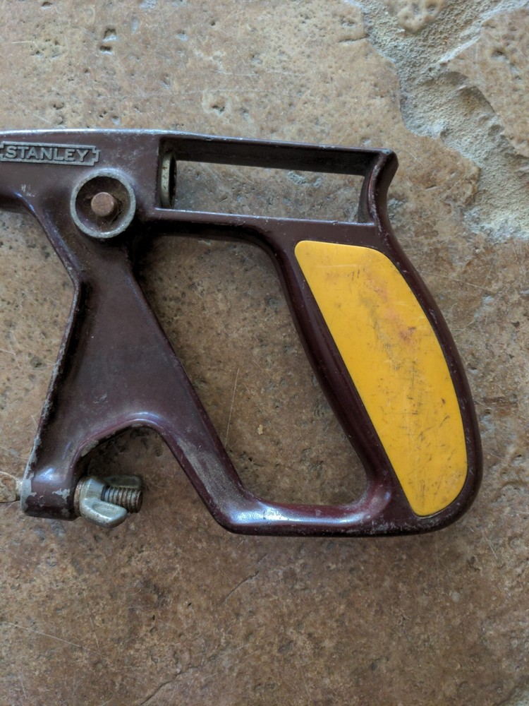 Vintage Stanley No. 408 Hacksaw