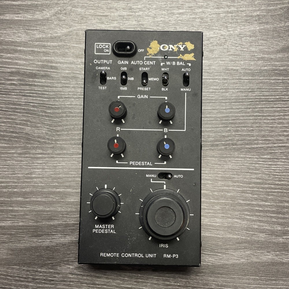 Sony Remote Control Unit RM-P3