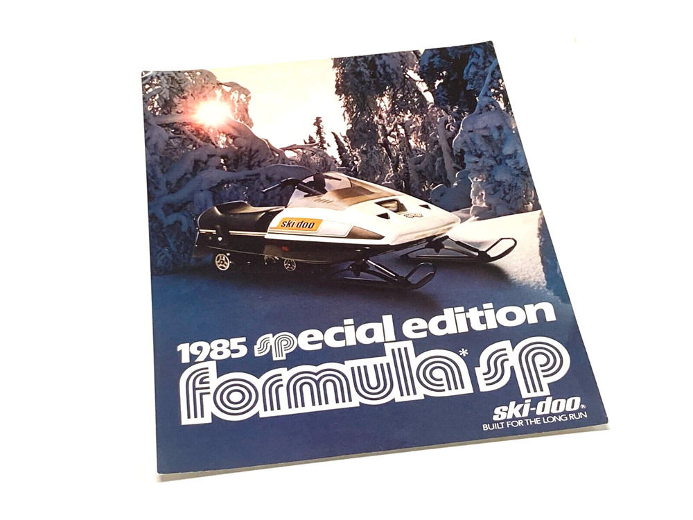 1985 Ski-Doo Formula SP Information Sheet Brochure