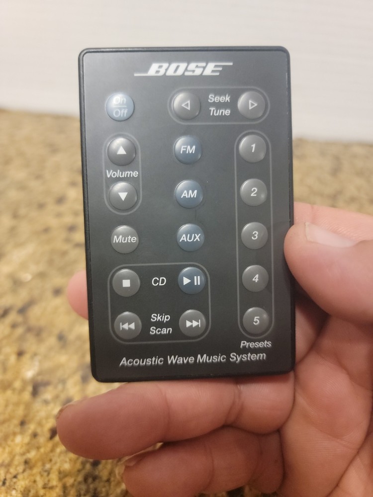 Bose Acoustic Wave Music System Remote