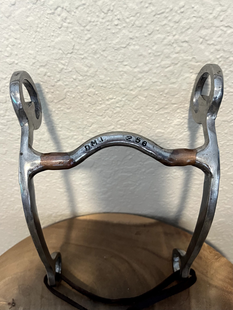 Dennis Moreland NCHA Low Port Bit with Silver