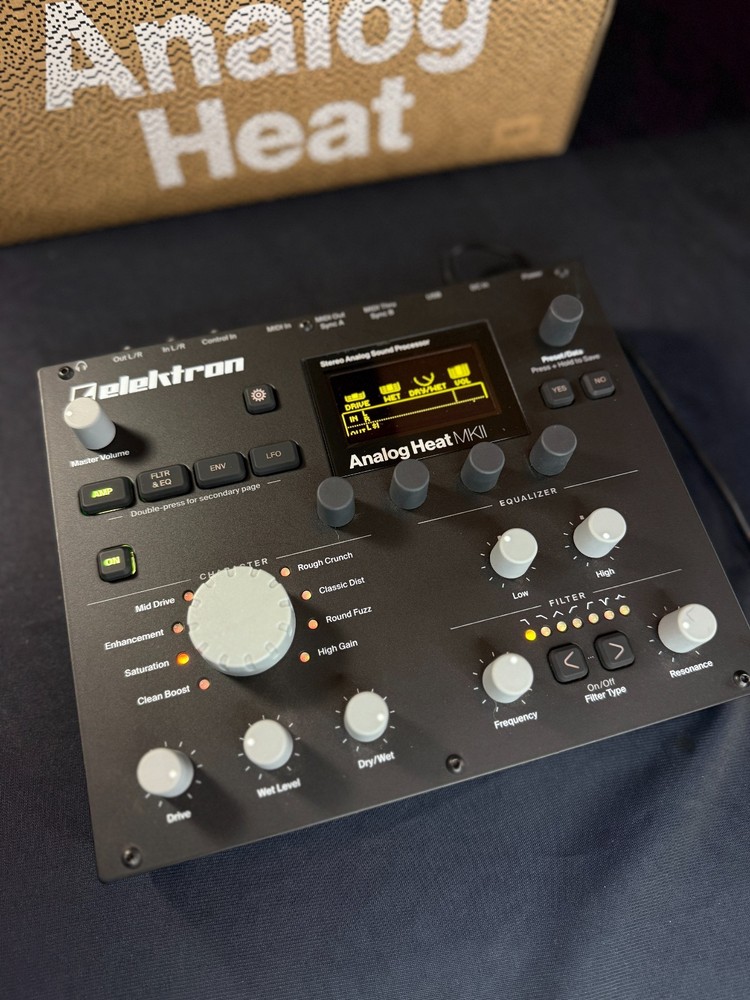 Elektron Analog Heat MKII – Mint Open Box – Analog Distortion,  & Processing