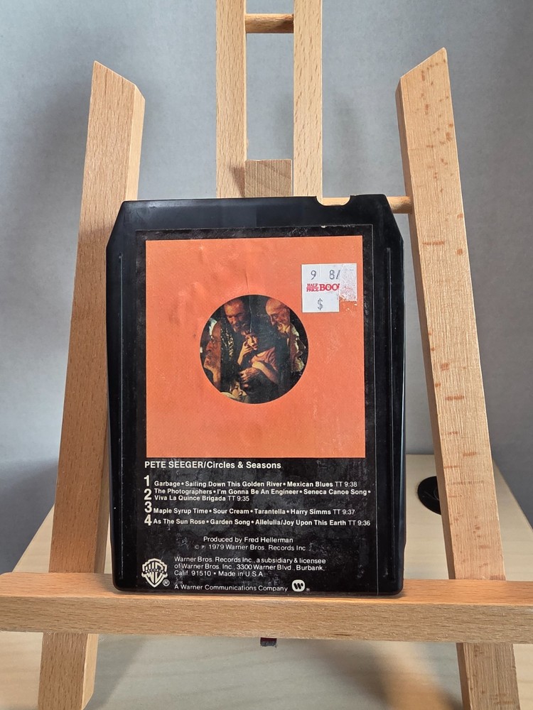 Circles & Seasons 8-track by Seeger, Pete "Untested"