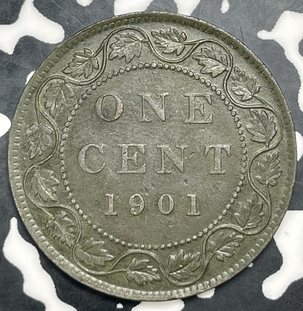 1901 Canada Large Cent Lot#C0307 Nice!