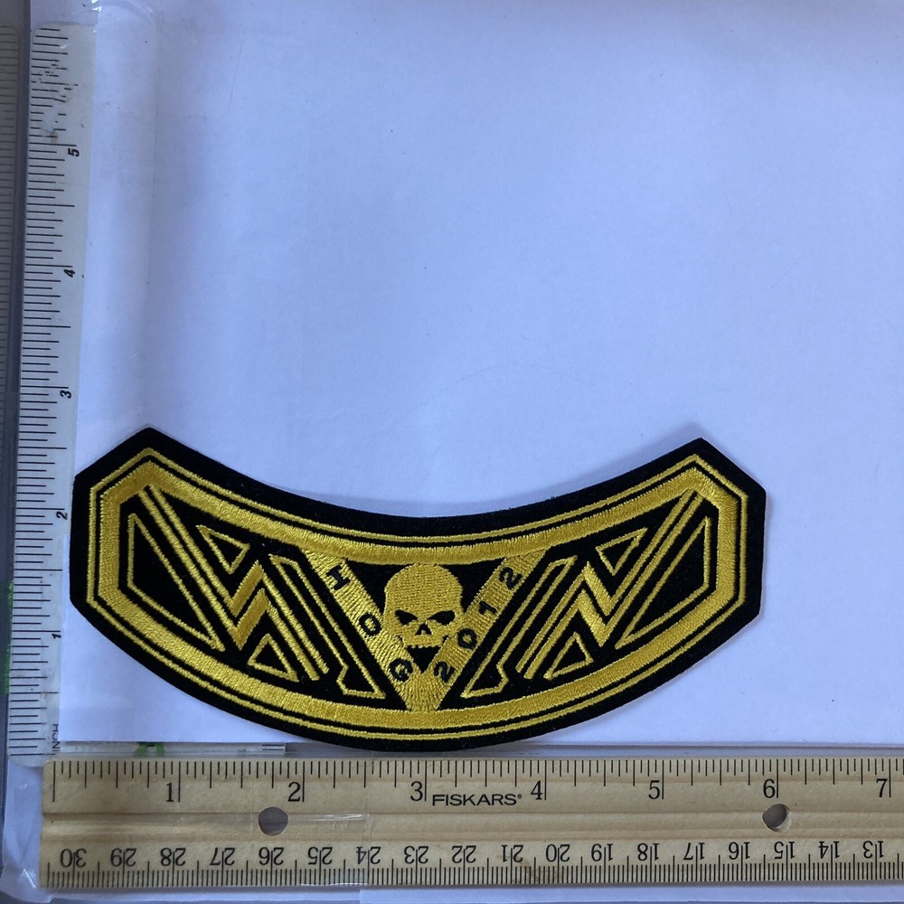 Harley Davidson HOG Aufnäher Patch 2012 ORIGINAL Harley Owners Group