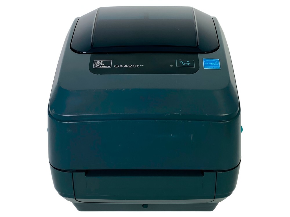 FULLY TESTED Zebra GK420T Thermal Transfer Barcode Label Printer USB Ethernet