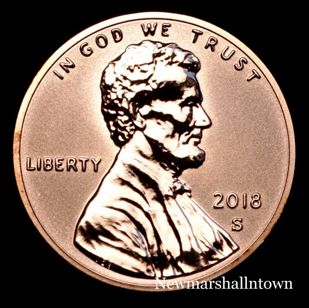 2018 S Lincoln Shield Reverse Mint Proof from US Mint Reverse Proof Set