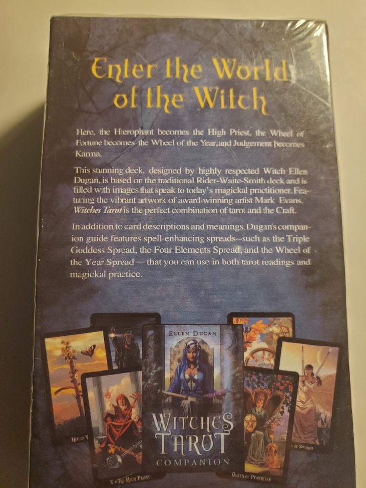 MINI Witches Tarot Deck by Ellen Dugan and Mark Evans (A2)