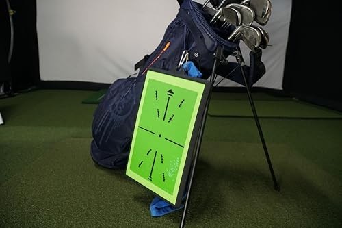 Golf Swing Path Trainer Mat – Instant Feedback for Swing Plane, Club Path, and