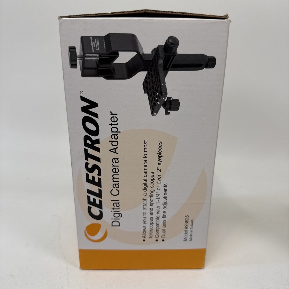 Celestron 93626 Universal Digital Camera Adapter, Attach To Telescopes