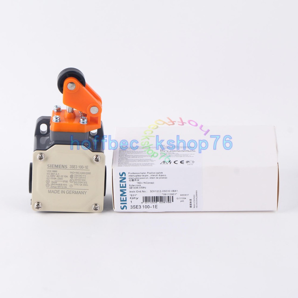 ONE New SIEMENS 3SE3100-1E Limit Switch