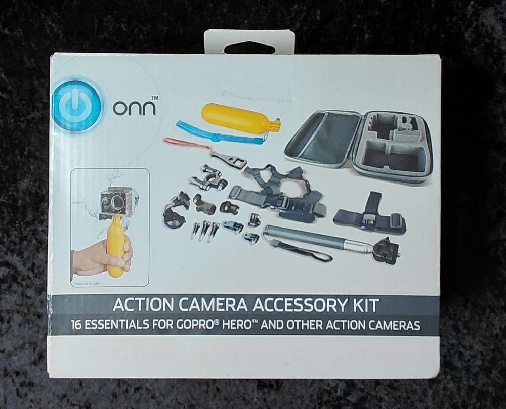 Vivitar GO PRO CAMERA BUNDLE Pre-owned Onn Accessory Kit Fully Functional