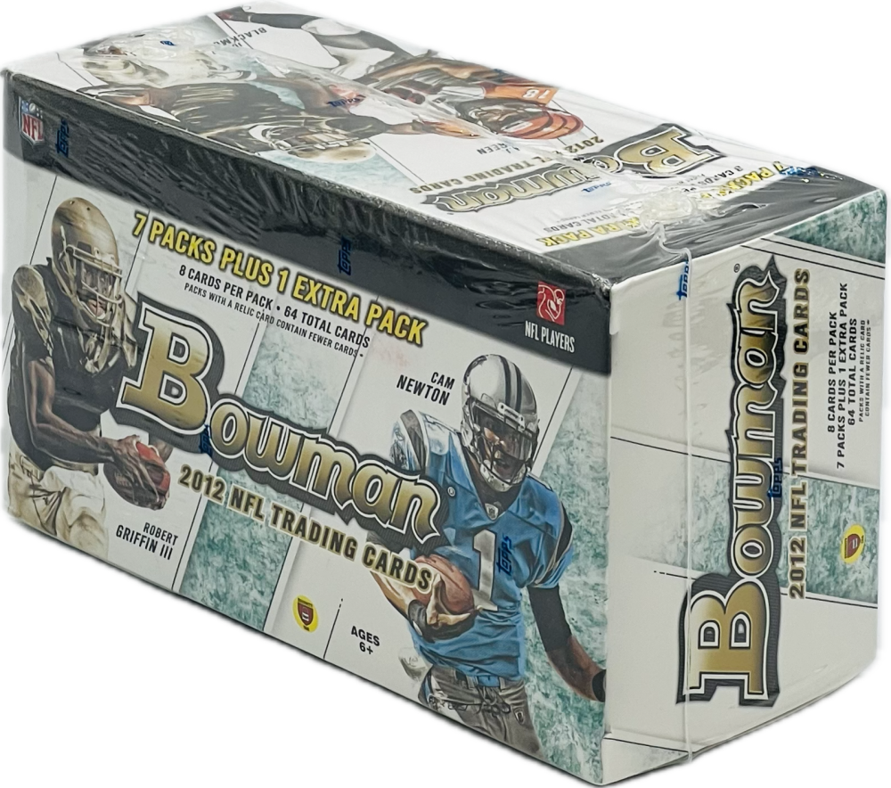 2012 Bowman Football 8-Pack Box