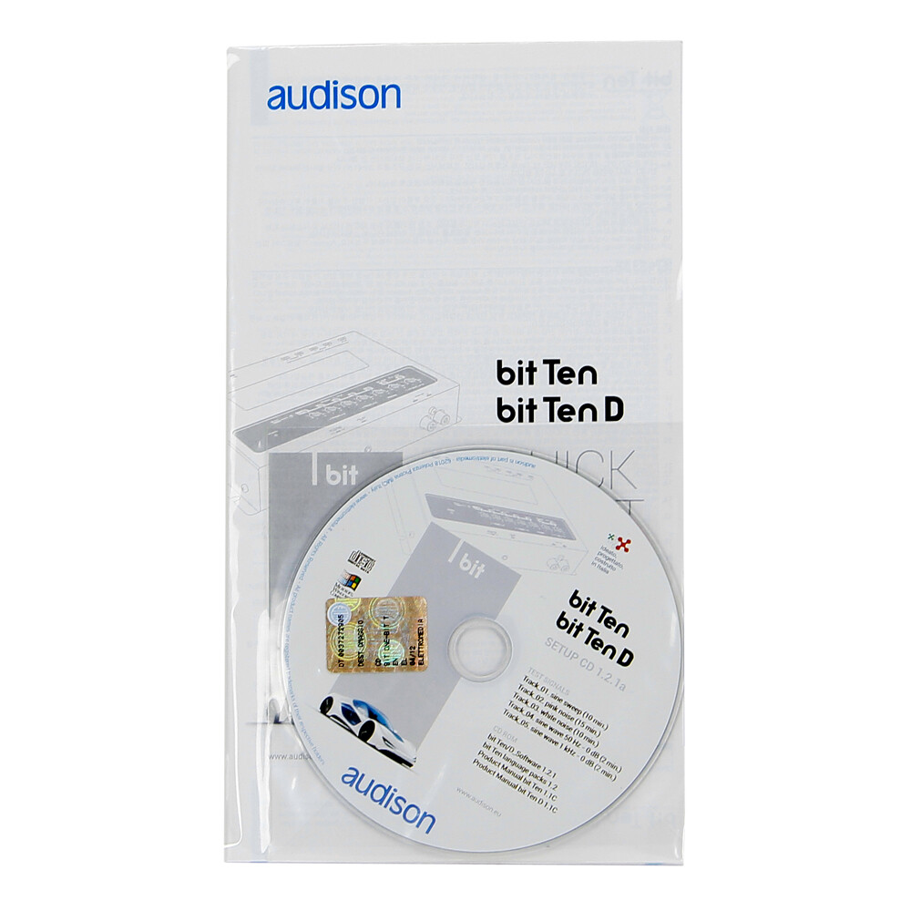 Audison BIT-TEN Multi-Function Digital Sound Processor DSP Analog Input NEW