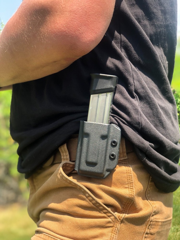 9mm/ 40 S&W Double Stack Magazine Carrier - MRD Adjustable Retention