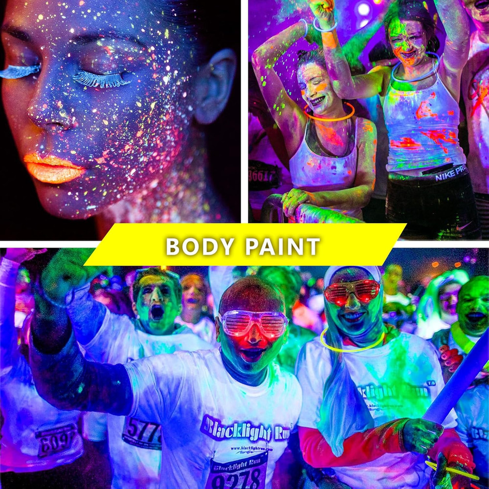 4 Pack A19 LED Black Light Bulbs,Dimmable 9W Blacklight Bulb(100W Equivalent)...