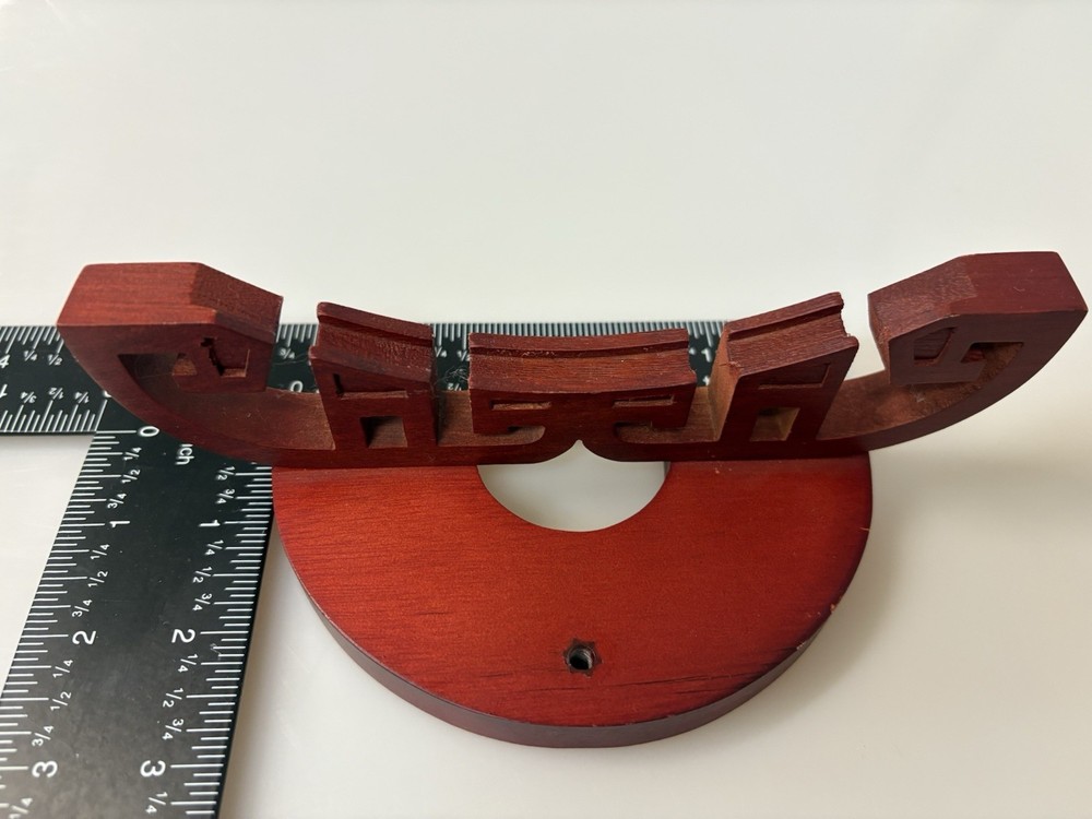 VTG Decorative Wooden Wall/Desktop Display Stand