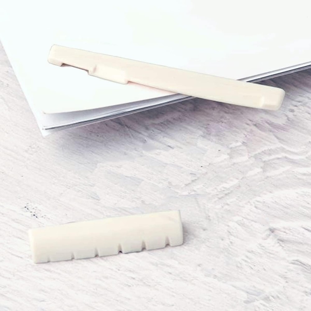 Guitar Bridge Pin Set: 12 Pins with Puller & Saddle for Ultimate Performance