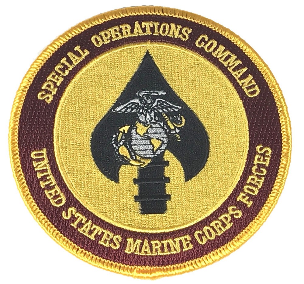 4.5" MARINE CORPS SPECIAL OPERATIONS COMMAND EGA EMBROIDERED PATCH