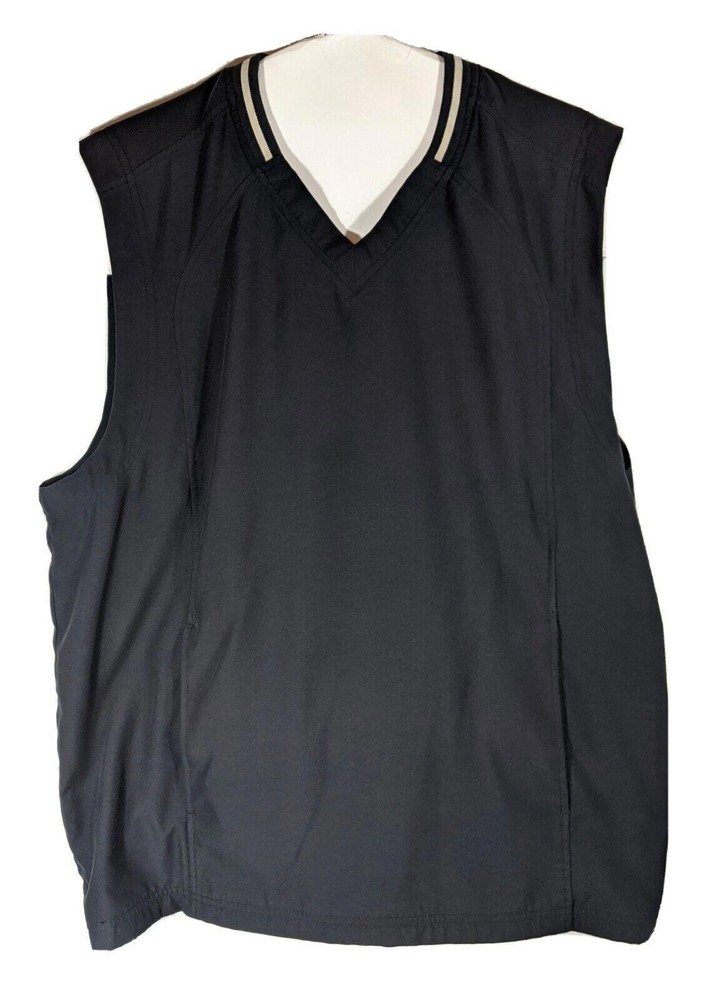 Ping Golf Vest Mens Large Pullover Black