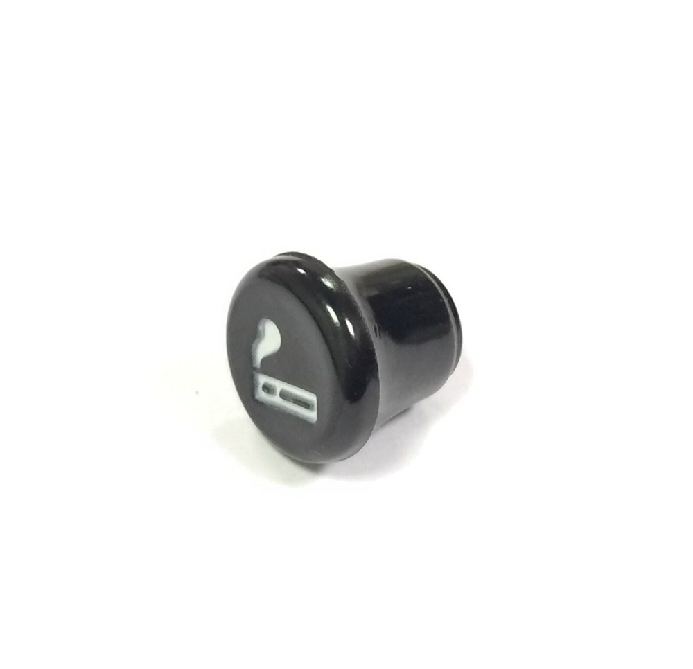Universal Cigarette Lighter Knob - Black color