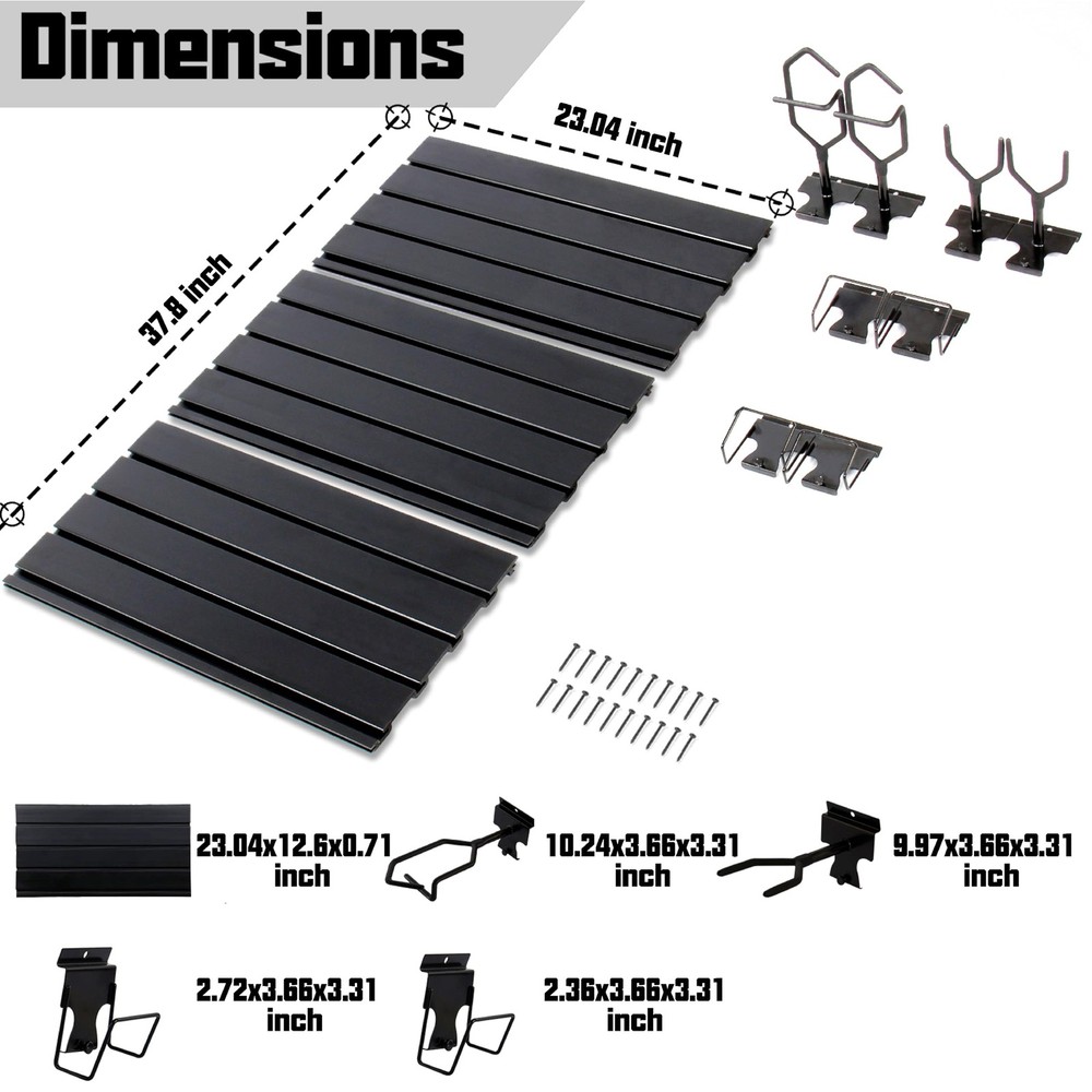 STABAR Black Pegboard Sets