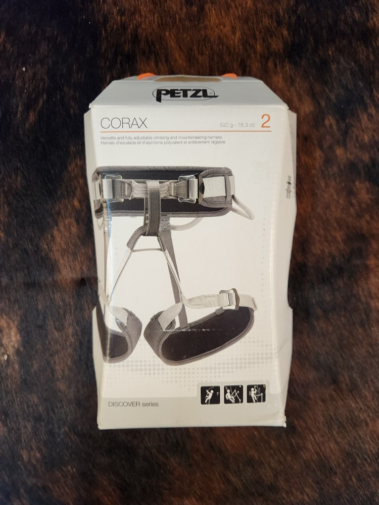 Petzl Corax Grey Size 2 Climbing Harness
