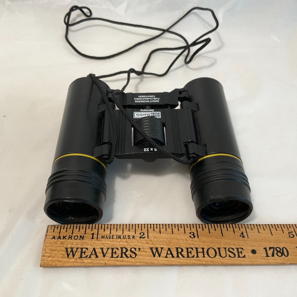 GroBartiG Germany Night Working Binoculars Fully Coated Optics w/ Pouch Untested