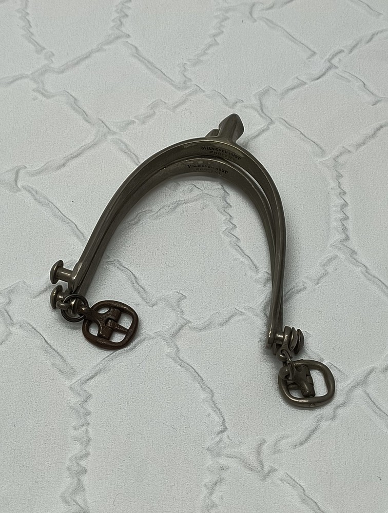 Vintage V.B. Never Rust Spurs - Made in England