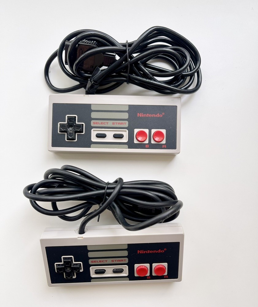 BOXED 🔥 Nintendo Entertainment System NES Control Deck Console + 2 Controllers