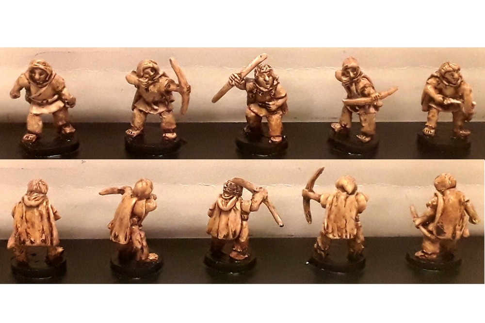15mm Fantasy Halfling Bowmen (16 figures)