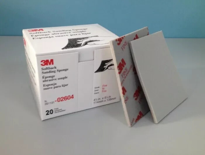 For 3M 02604 Softback Sanding Sponge Fine - 20 Count/BOX