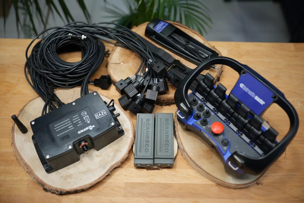 Radio Remote Controller Scanreco with 6 Functions for Hiab