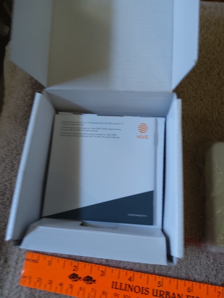 Hive Smart Home Hub White, Works with Alexa & Google Nib