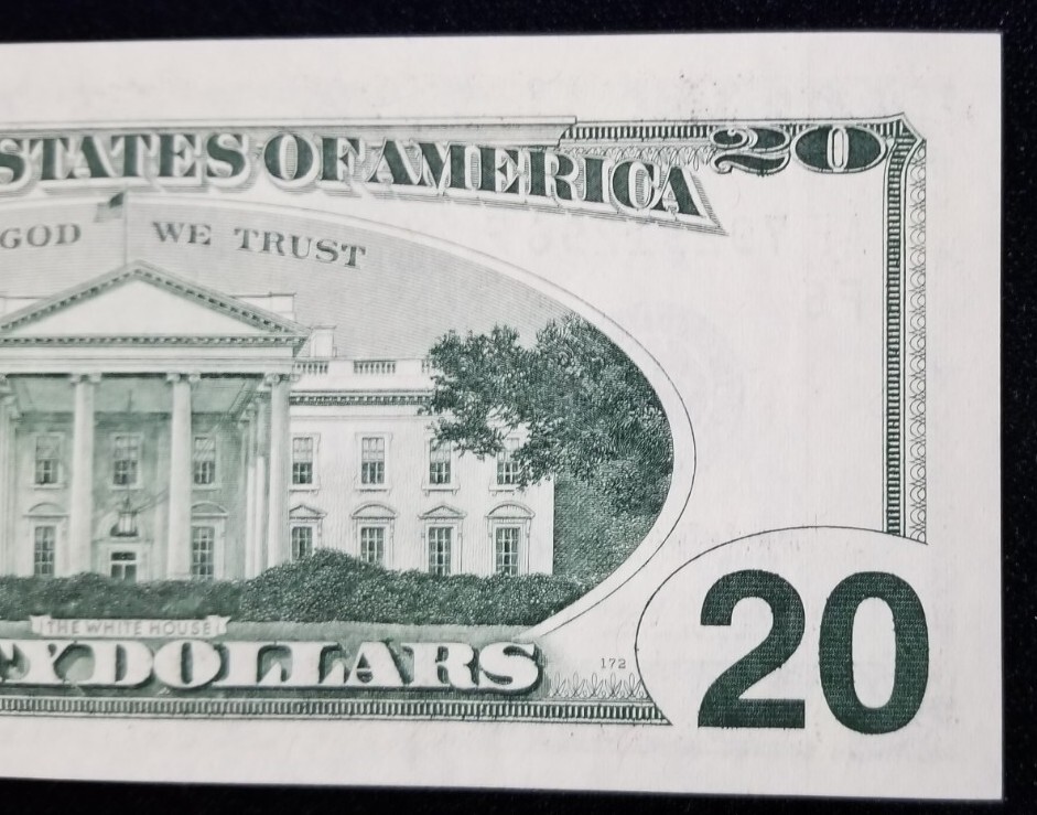 US 20 Dollar Bill Error