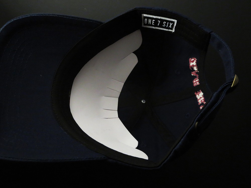ONE7SIX REDMAN TEAM FIRST SOF SPECIAL OPS NAVY & RED DAD HAT ONE 7 SIX O7S