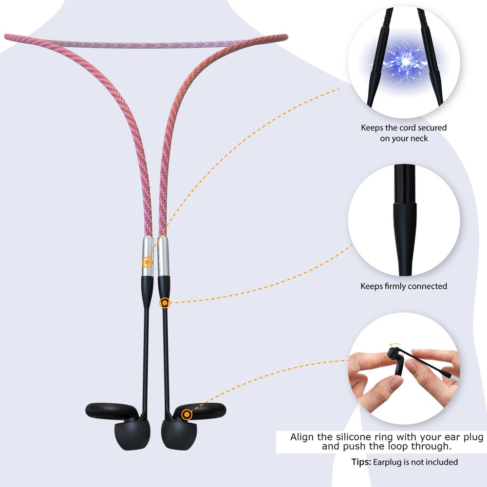 Magnetic Cord Connector Compatible w/ Loop Quiet/Engage/Experience
