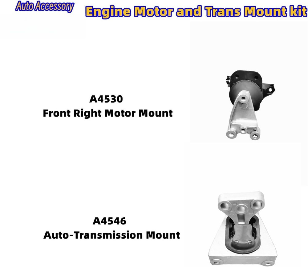 Engine motor and transmission mount 4 pcs