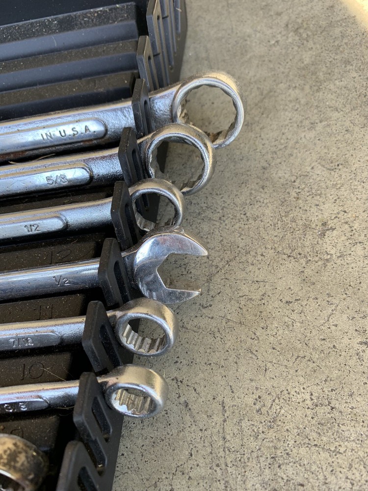 Craftsman And Misc Open End Wrenches