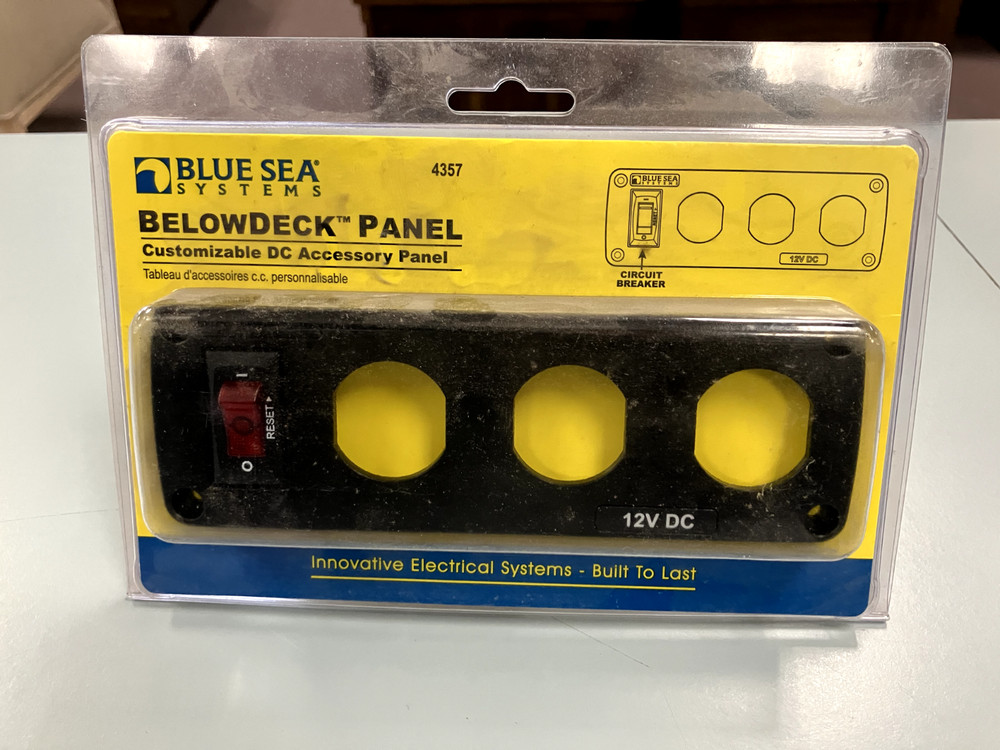 Below Deck Panel DC Accessory Panel #4357