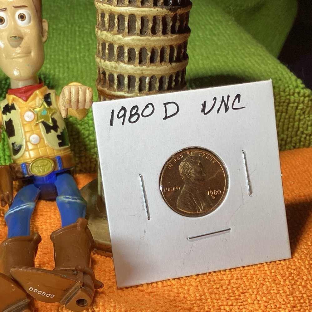 1980 D MEMORIAL CENT UNCIRCULATED