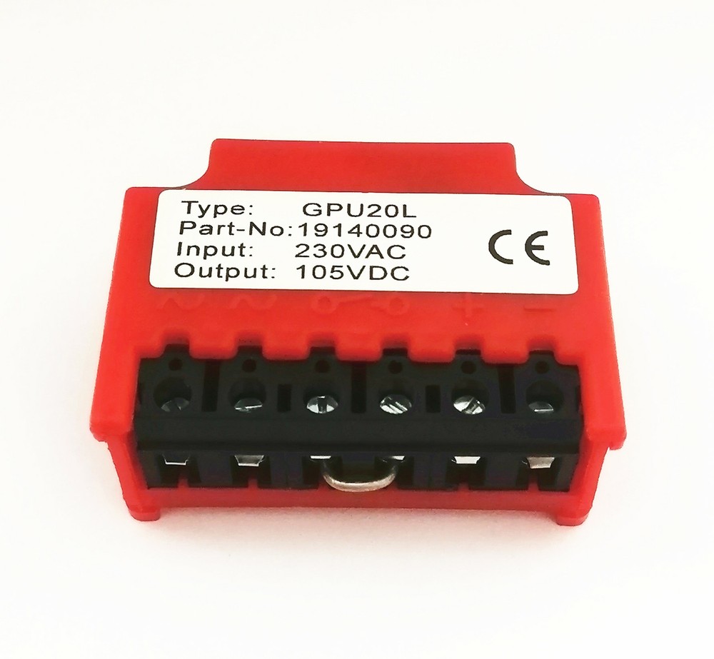 TORQ GPU20L - 19140090 six-terminal motor brake rectifier